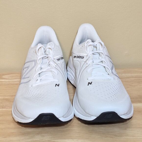 New Balance Fresh Foam X 860 v13 White Dark Silver Shoes M860W13 Men's Size 11 - Picture 2 of 7